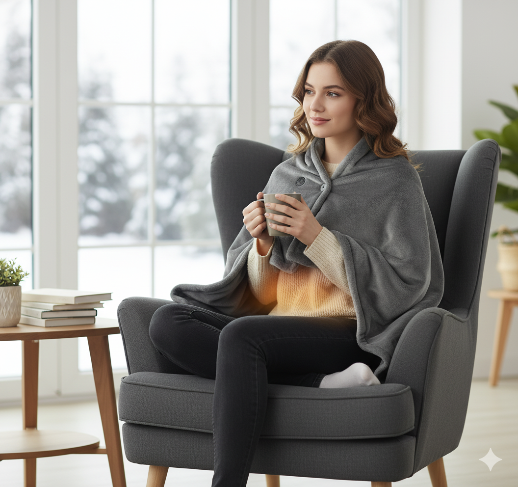 CozyWrap™ Heated Shawl TM
